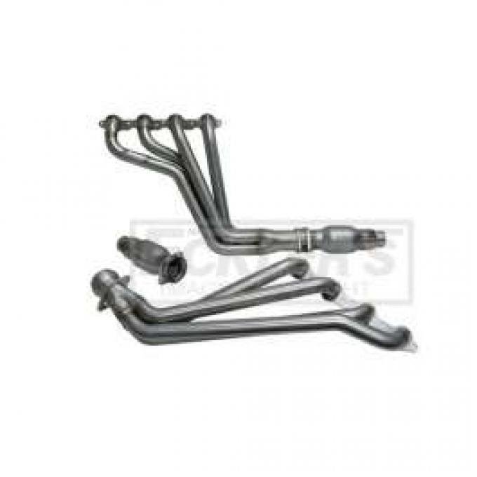 Camaro LS3 BBK 1-3/4 Full-Length 304 Stainless Steel Headers With High-Flow Cats, 2010-2012