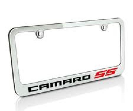 Camaro License Plate Frame, SS, 2010-2013