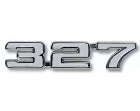 Camaro Fender Emblem, 327, 1969