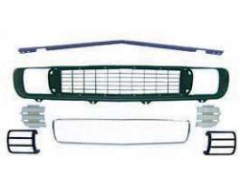 Camaro Grille & Headlight Door Cover Kit, Rally Sport (RS),1969