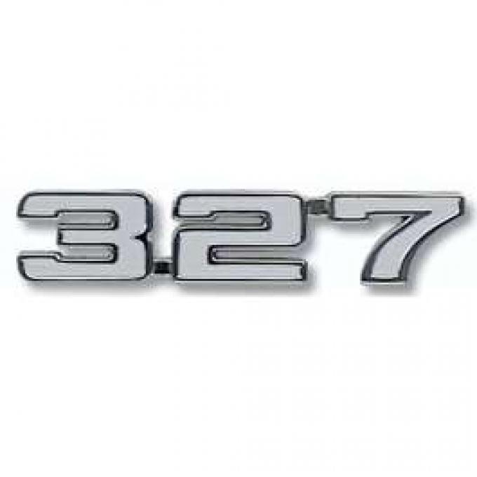 Camaro Fender Emblem, 327, 1969