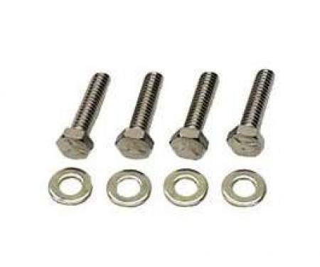 Camaro Valve Cover Bolt Set, 1/4-20 x 1 Long, Chrome, 1967-1985