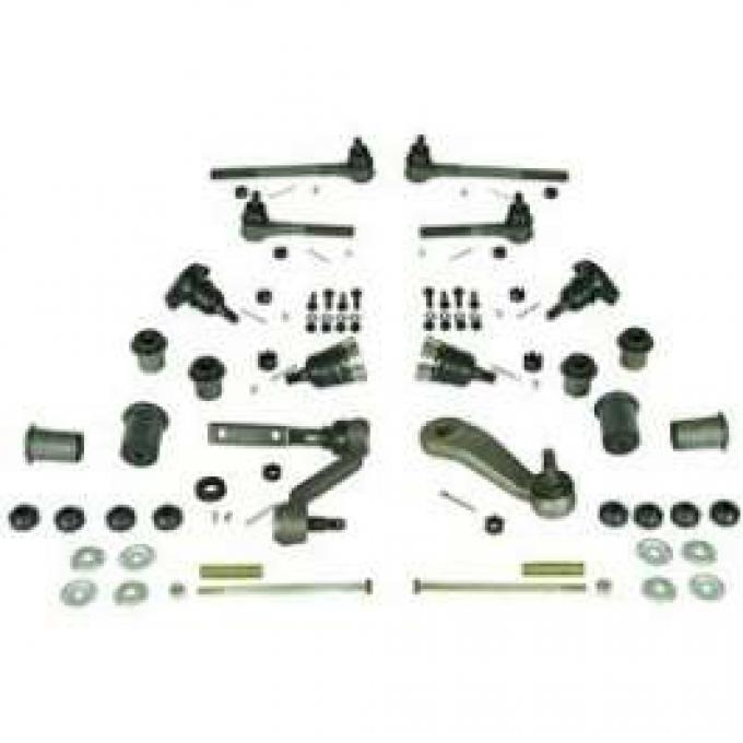 Camaro Suspension Rebuild Kit, Front, Major, For Cars With Quick Ratio Power Steering, 1968-1969