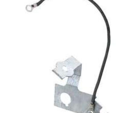 Camaro Headlight & Windshield Wiper Switch Ground Plate, 1969