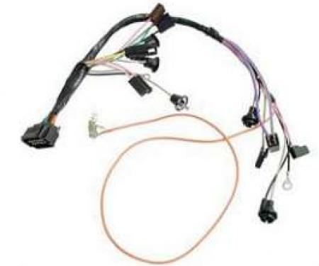 Camaro Console Wiring Harness, For Cars With Factory Gauges& Manual Transmission, 1969