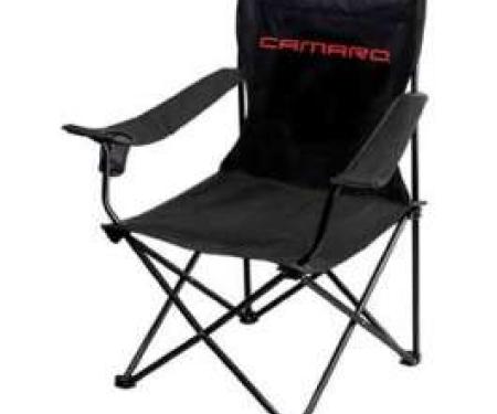 Camaro Folding Arm Chair, With Camaro Block Word