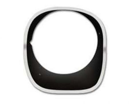 Camaro Headlight Bezel, Right, Black, Z28, 1974-1977