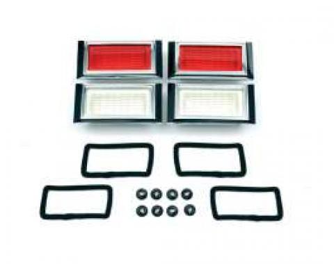 Camaro Side Marker Light Kit, With Gaskets & Mounting Nuts,1968
