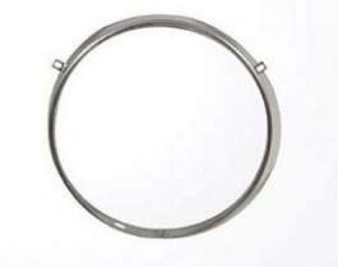 Camaro Headlight Retaining Ring, Stainless Steel, 1976-1981