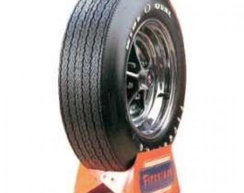 Camaro Tire, F70 x 14, Firestone Wide Oval, With Raised White Letters, 1970-1974