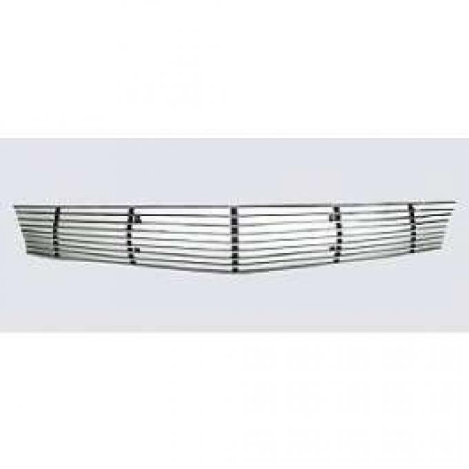 Camaro Billet Grille Overlay, Polished Aluminum, Main, Covers Turn Signals 2010-2011