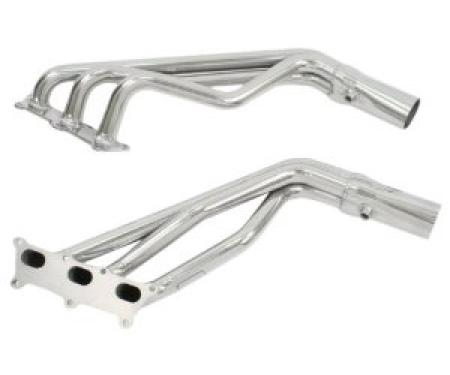 Camaro Long Tube Headers, with Armor Coat, 3.6L, 2010-2012