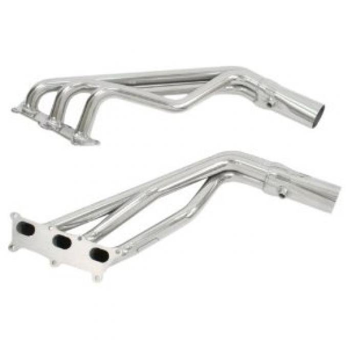 Camaro Long Tube Headers, with Armor Coat, 3.6L, 2010-2012