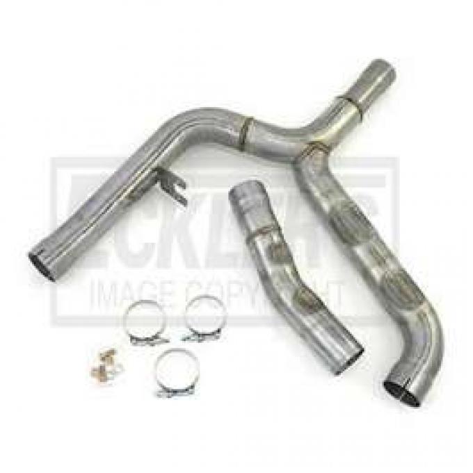 Camaro Doug's Y-Pipe, 3 Pipe, Stainless Steel, LS1, 1998-2002