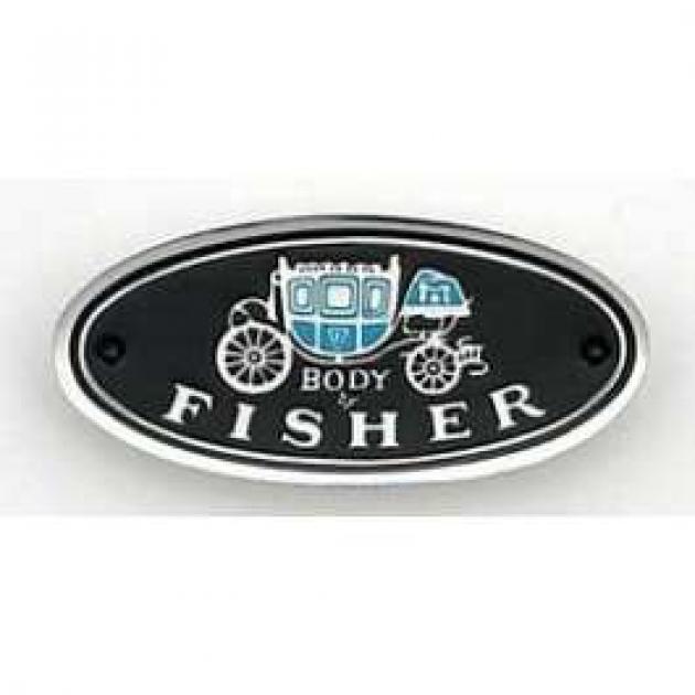 Camaro Sill Plate Emblem, Body By Fisher, 19701981