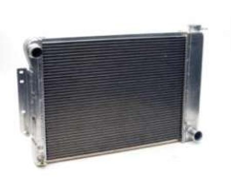 Camaro Radiator, Aluminum, 21", Griffin HP Series, For Cars With Manual Transmission, 1967-1969
