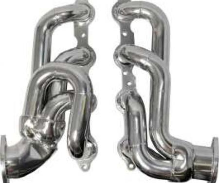 2010-2013 Camaro BBK Headers, LS3/L99 1-3/4 Shorty Tuned Length, Silver Ceramic Coated