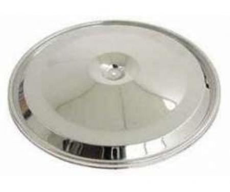 Camaro Air Cleaner Lid, Chrome, For Closed Element Filters, Z28, 1970