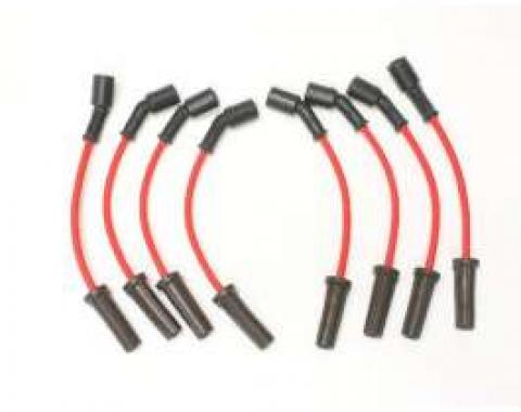 Camaro High Performance Flame Thrower Spark Plug Wires, Red, 2010-2013