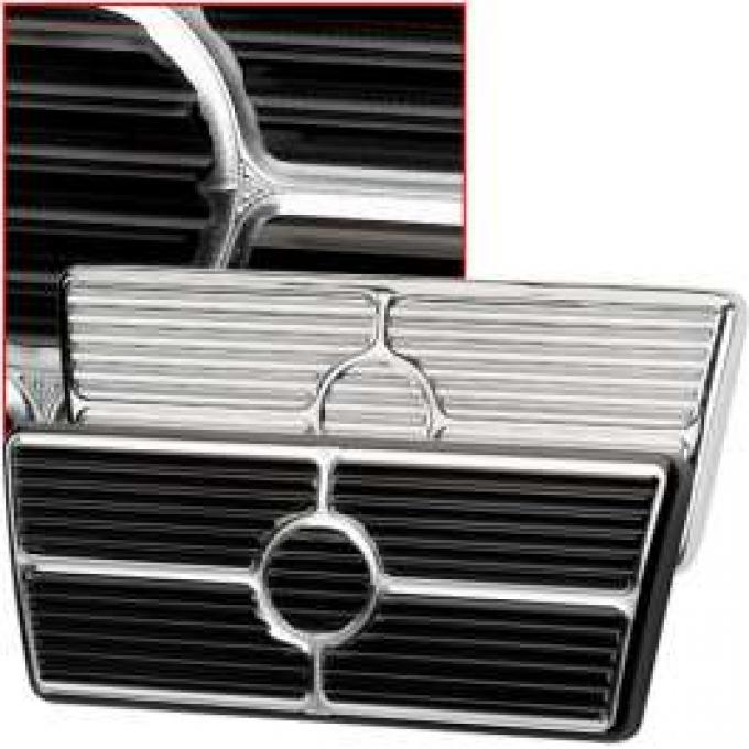 Camaro Brake Pedal Pad, For Cars With Automatic Transmission, Polished Aluminum, Billet Specialties, 1967-1969