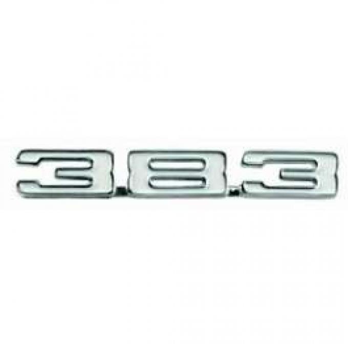 Camaro Fender Emblem, 383, 1968