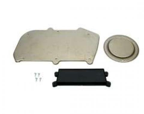 Camaro Firewall, Blower Motor & Heater Control Panel Cover Plate Set, Heater Delete, 1967-1968