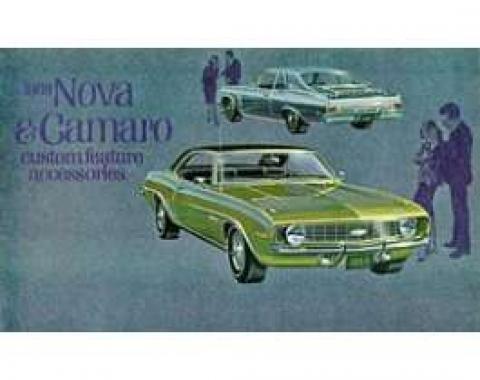 Camaro Custom Feature Accessories Booklet, 1969