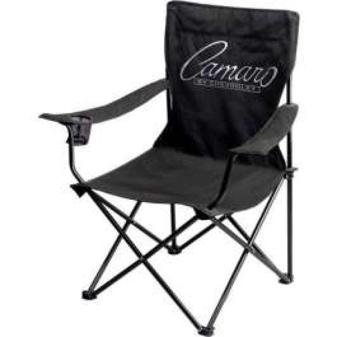 Camaro Folding Arm Chair, With Camaro Script