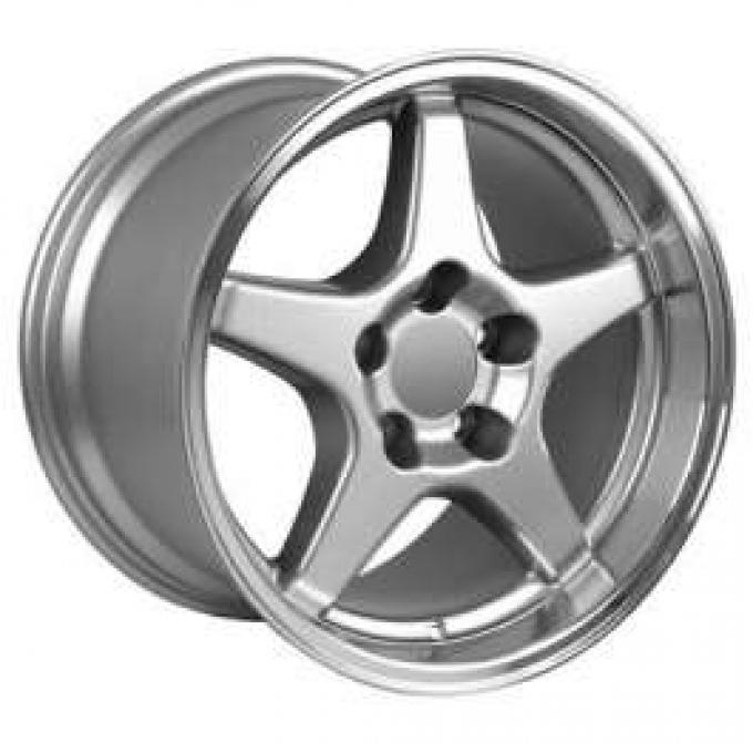 Camaro 17X11 ZR1 Style Deep Dish Wheel, Silver, 1993-2002