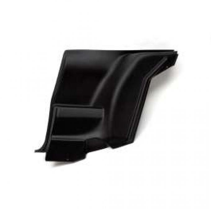 Camaro Rear Side Panel, Right, Black, 1972-1981