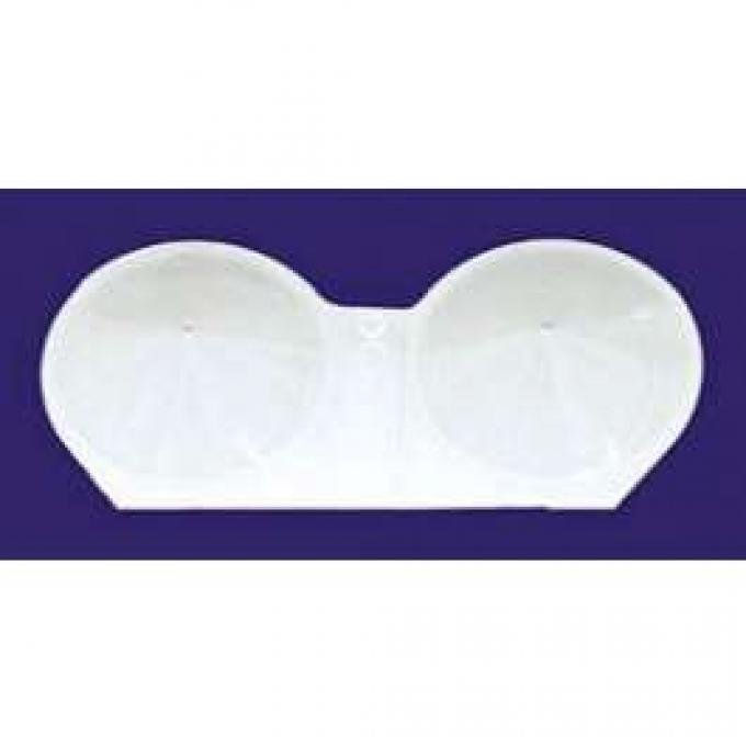 Camaro Speedometer & Fuel Gauge Lens, Instrument Carrier Housing, 1967