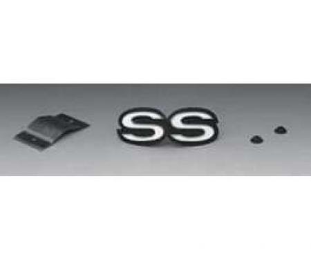 Camaro Grille Emblem, SS, 1972