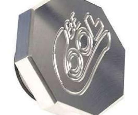 Camaro Radiator Cap, Billet, Octagon, Polished Finish, Be Cool