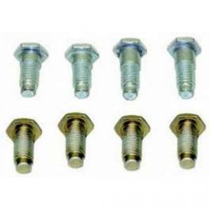 Camaro Seat Belt Anchor Bolt Set, Front & Rear, For Cars With Shoulder Belts, 1967-1969