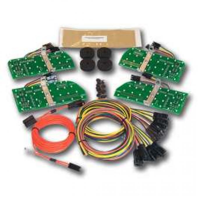 Camaro LED Sequential Taillight Conversion Kit, 1969
