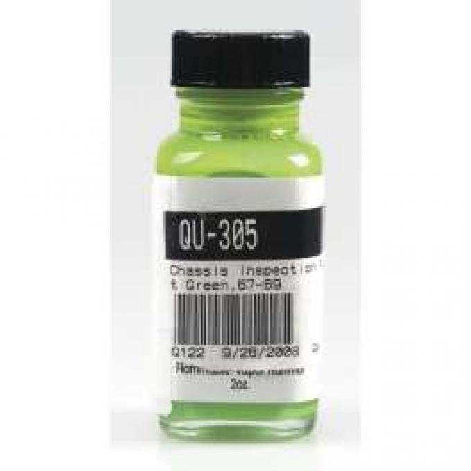 Camaro Chassis Inspection Marking Paint, Bright Green, 1967-1969