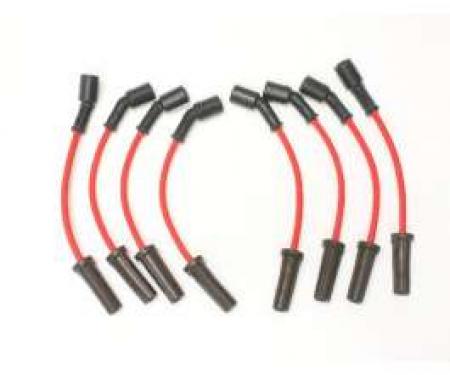 Camaro High Performance Flame Thrower Spark Plug Wires, Red, 2010-2013