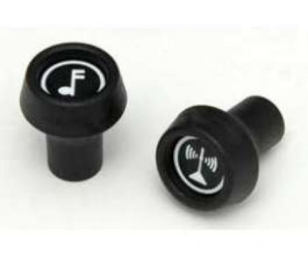 Camaro Radio Knobs, Volume & Tuning, 1971-1978