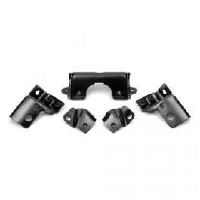 Camaro Rear Bumper Mounting Bracket Set, Complete, 1967-1968