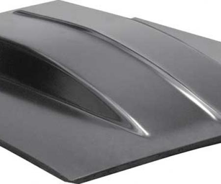 Camaro Cowl Induction Hood, Steel With 4" Cowl, 1967-1969