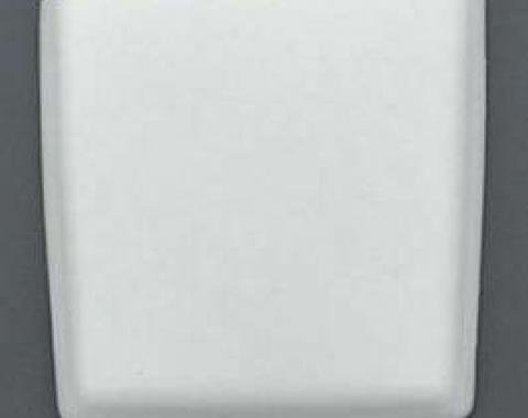 Camaro Dome Light Lens, Square, Interior, White, 1982-1992