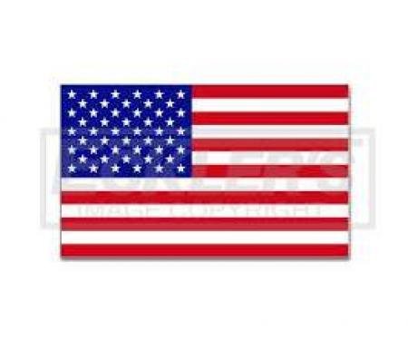 Camaro, American Flag Decal