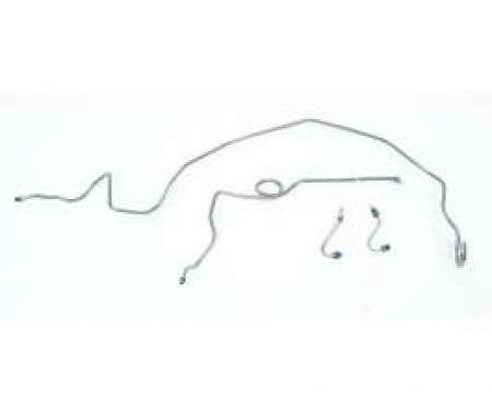 Camaro Brake Line Set, Front, For Cars With A V8 Engine, 1982-1983