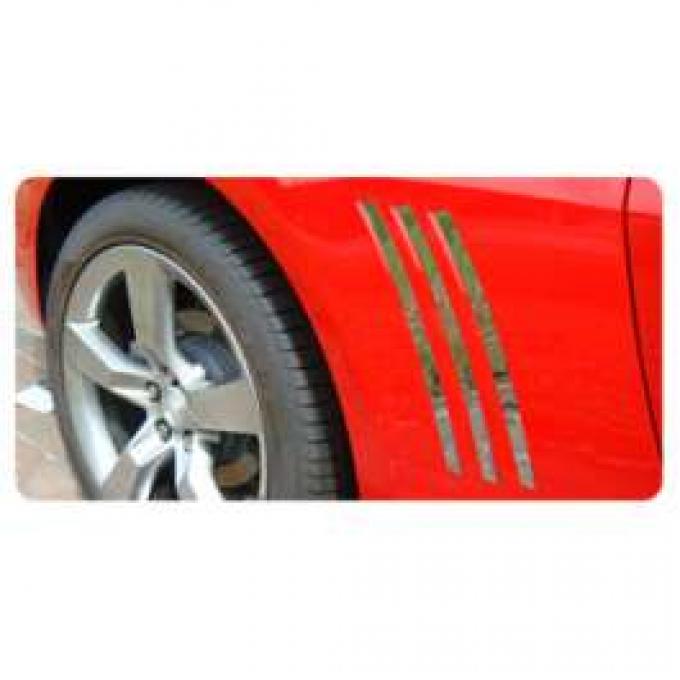 Camaro Side Louver Inserts, 2010-2013
