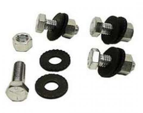Camaro Front Bumper To Subframe Bracket Mounting Hardware Set, 1967-1969