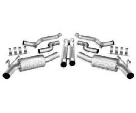 Camaro Exhaust System, Borla S Type Cat-Back, 6.2L, 2010-2013