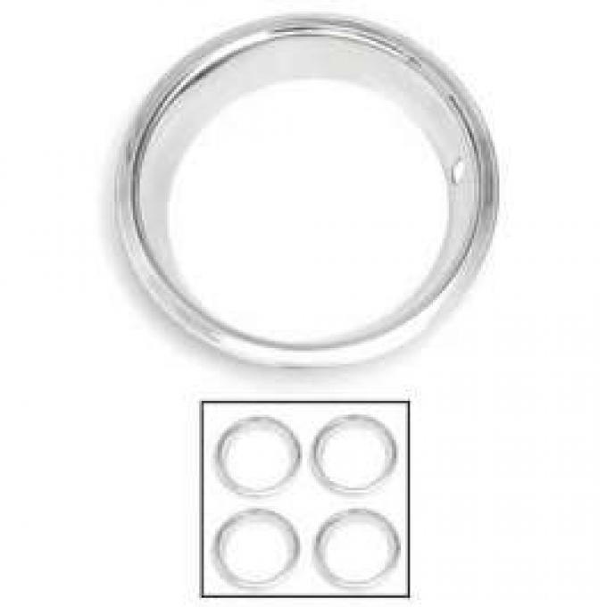 Camaro Rally Wheel Trim Ring Set, 14 x 7, 1970-1981