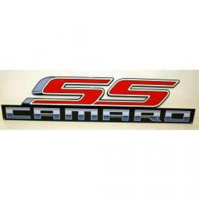 Camaro Metal Sign, SS Camaro, 14 x 4