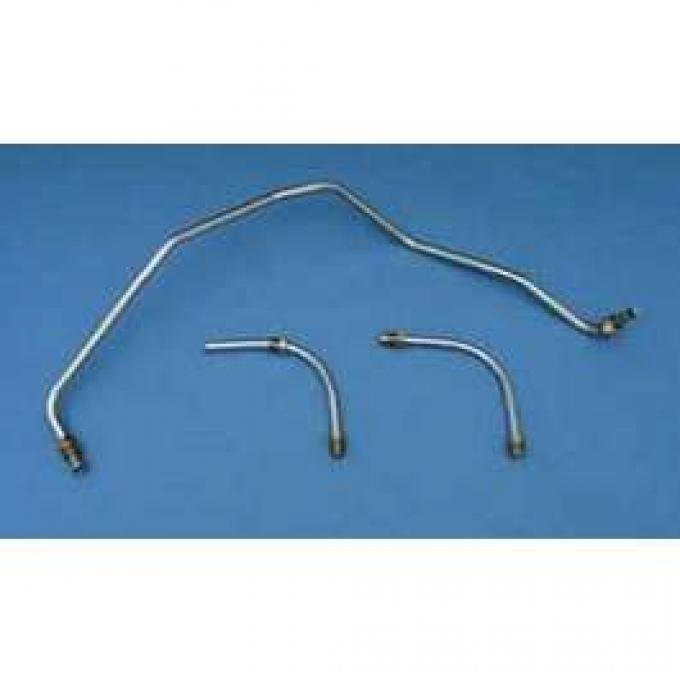 Camaro Carburetor Fuel Line Set, Holley 4-Barrel Carburetor, Z28, 1970-1972