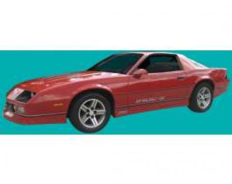 Camaro Base Stripes Only,  Gold/Black, 1985-1987 IROC-Z Or 1988-1990